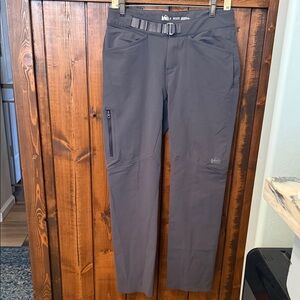 REI Activator V2 Soft-Shell Pants Women’s Size 6P, Gray